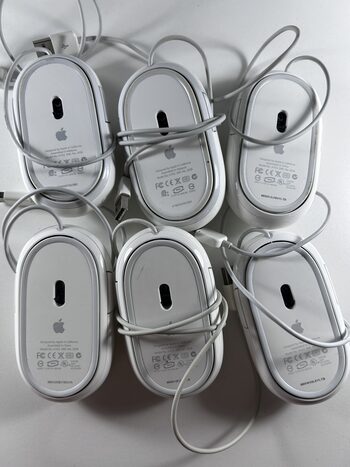 6 VNT Apple A1152 USB Pelės *Su Defektais