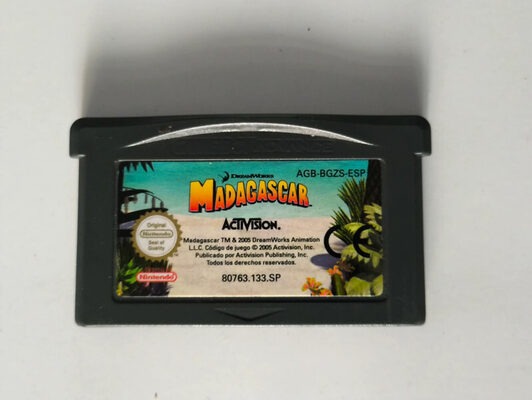 Madagascar Game Boy Advance