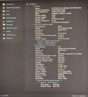 i7-4770/32GB RAM/RX580 8GB GPU/256GB SSD/750GB HDD/600W PSU