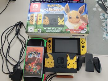 Nintendo Switch Console Pokemon Let's Go Eevee Boxed Edition Rare/Retas