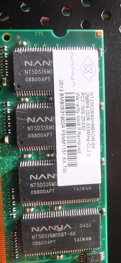 Ddr2 bei ddr ram laptopams