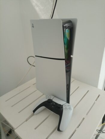 Playstation 5 Slim Digital Edition, Black & White, 825GB for sale