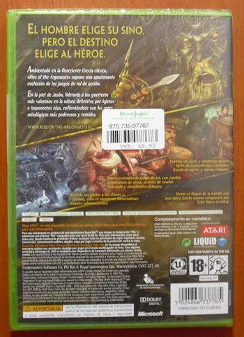 Rise of the Argonauts Xbox 360