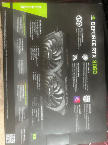 MSI Geforce RTX 3060 Ventus 2X 12G OC