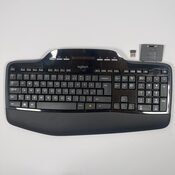 Logitech K710 Performance Wireless Keyboard - Stylish Design Built-In LCD Status