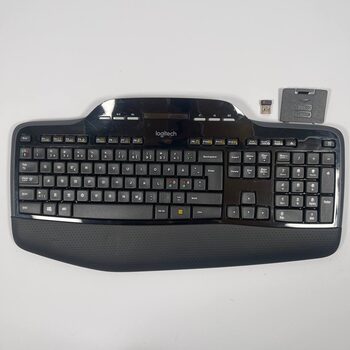 Logitech K710 Performance Wireless Keyboard - Stylish Design Built-In LCD Status
