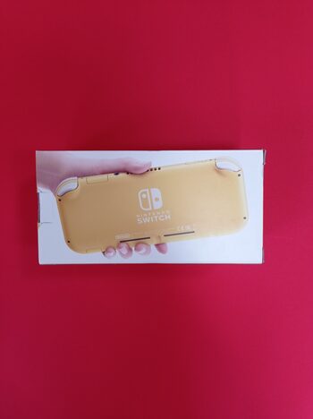 Get Nintendo Switch Lite, Yellow, 32GB (atrištas su 128GB SD kortele)