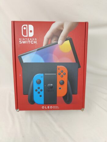 Nintendo Switch OLED, Blue & Red, 64GB atrištas, su čipu 512GB SD card su games