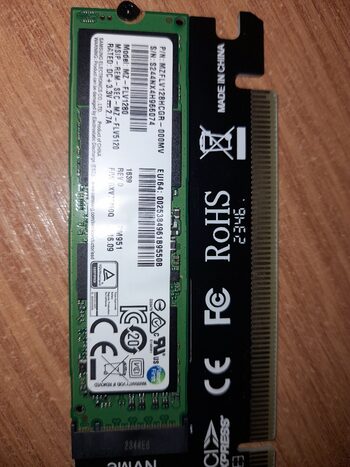 Samsung 128 GB NVME Storage