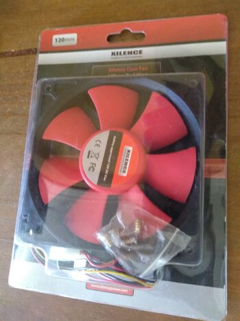 Xilence XPF120 R PWM Ventilador 120mm NegroRojo