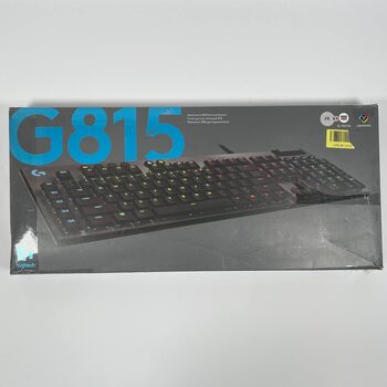 Logitech G815 LIGHTSYNC RGB Mechanical Gaming Keyboard with Low Profile Switches