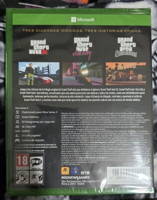 Grand Theft Auto: The Trilogy – The Definitive Edition Xbox Series X