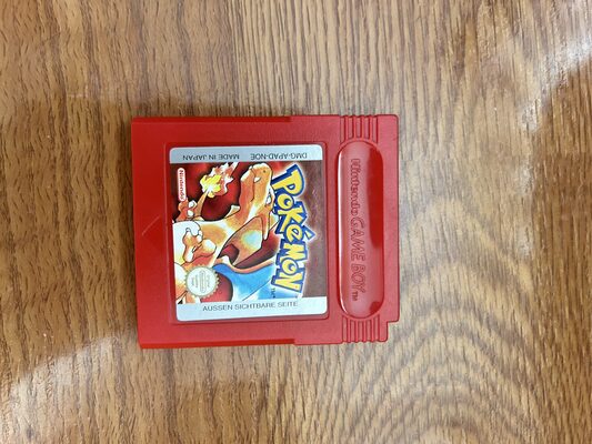 Pokemon Red Version Game Boy Color