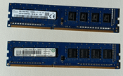 8GB RAM (2 x 4 GB) PC3L-12800U