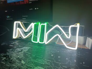 CARTEL NEON LED CALL OF DUTY MWII