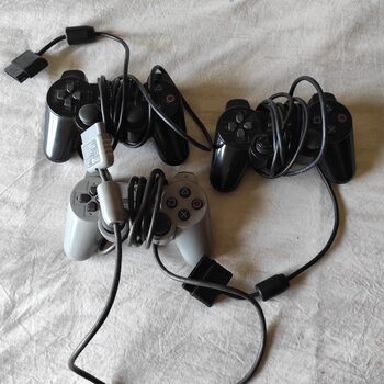 Buy Consola Ps2 slim + 3 mandos + 2 memory card + 18 juegos 