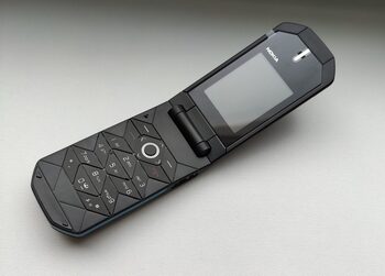 Nokia 7070 Prism Black & Blue accent