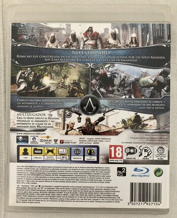 Redeem Assassin’s Creed Brotherhood PlayStation 3