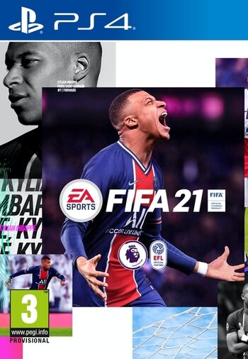 FIFA 21 (PS4) PSN Key (FR, IT, UK, DE, NL)