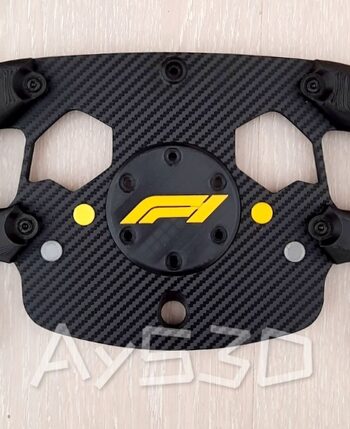 TAPA CENTRAL LOGO F1 Color a elegir para Volante Logitech G29 G923 G920 y G27 