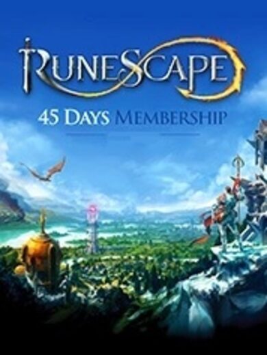 E-shop RuneScape 45 Day Membership Key EUROPE
