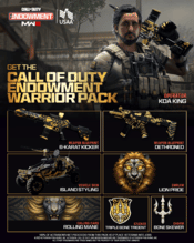 Call of Duty Endowment (C.O.D.E.) - Warrior Pack (DLC) Official Website Key UNITED STATES