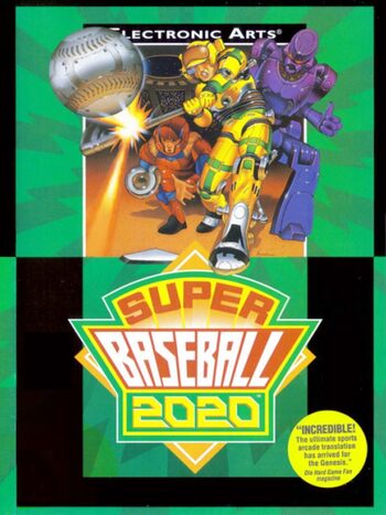 Super Baseball 2020 SEGA Mega Drive