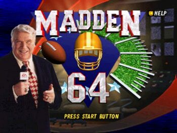 Madden Football 64 Nintendo 64