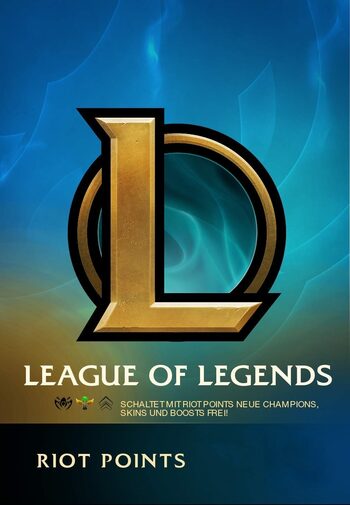 League of Legends Gift Card -  6550 Riot Points - LATAM Server Only