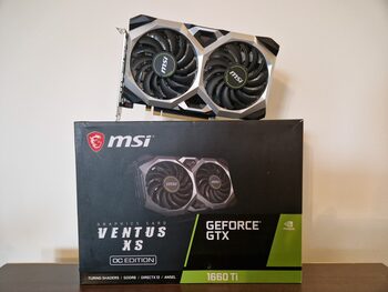 MSI GeForce GTX 1660 Ti 6 GB 1500-1830 Mhz PCIe x16 GPU