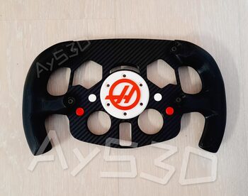MOD F1 Formula 1 HAAS para Volante Logitech G29 y G923 de Ps PlayStation y PC 
