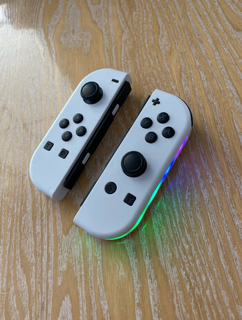 Joycon blanco LED genérico nintendo