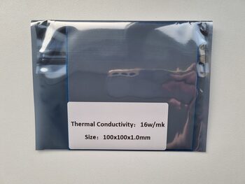 Thermal pad 100x100x1mm 16w/mk