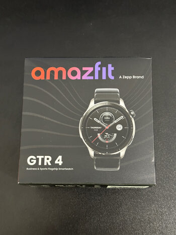 AMAZFIT GTR4 | SMARTWATCH | NEGRO