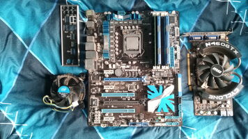 i5 760 + GTX 460 1gb + 12gb ram + asus p7p55d-e