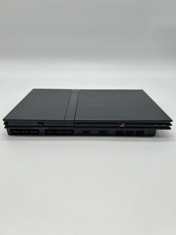 Get Sony PlayStation 2 Slim / Slimline Juoda Žaidimų Konsolė