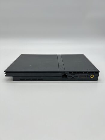 Sony PlayStation 2 Slim / Slimline Juoda Žaidimų Konsolė for sale