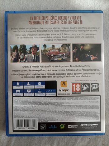 L.A. Noire PlayStation 4 for sale
