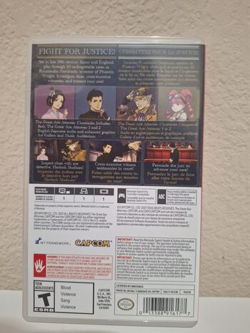 The Great Ace Attorney Chronicles Nintendo Switch