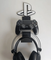 Soporte para mando y auriculares Playstation PS4, PS5