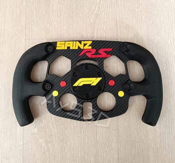 MOD F1 PERSONALIZADO con NOMBRE+NUMERO O LOGO F1+ESCUDERIA xa Logitech G29 G923