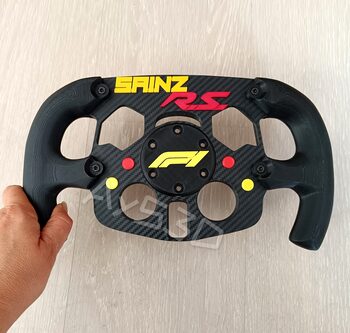 MOD F1 PERSONALIZADO con NOMBRE+NUMERO O LOGO F1+ESCUDERIA xa Logitech G29 G923