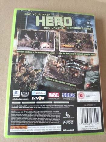 Buy The Incredible Hulk Xbox 360