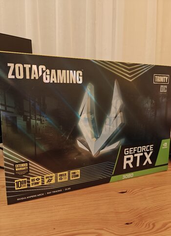 Redeem Zotac GeForce RTX 3080 10 GB 1440-1770 Mhz PCIe x16 GPU