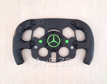 MOD F1 Formula 1 MERCEDES para Volante Logitech G29 y G923 de PS PlayStation