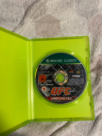 UFC 2009 Undisputed Xbox 360 for sale