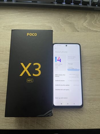 Xiaomi Poco X3 NFC 64GB Cobalt Blue