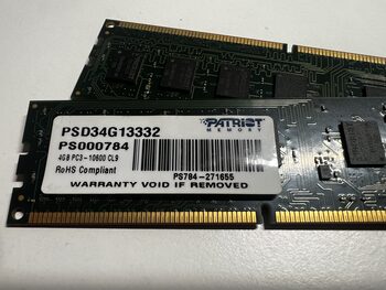 Patriot Memory 8 GB (2 x 4 GB) DDR3-1333 Mhz - PSD34G13332