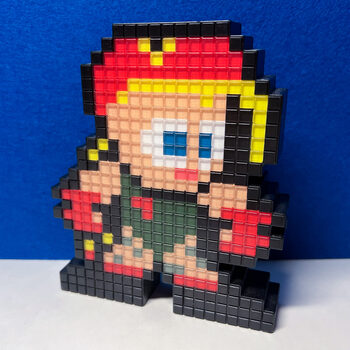 Cammy Pixel Pals figura retroiluminada oficial Street Fighter CAPCOM