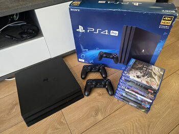 PlayStation 4 Pro, Black, 1TB Kaip naujas!!!